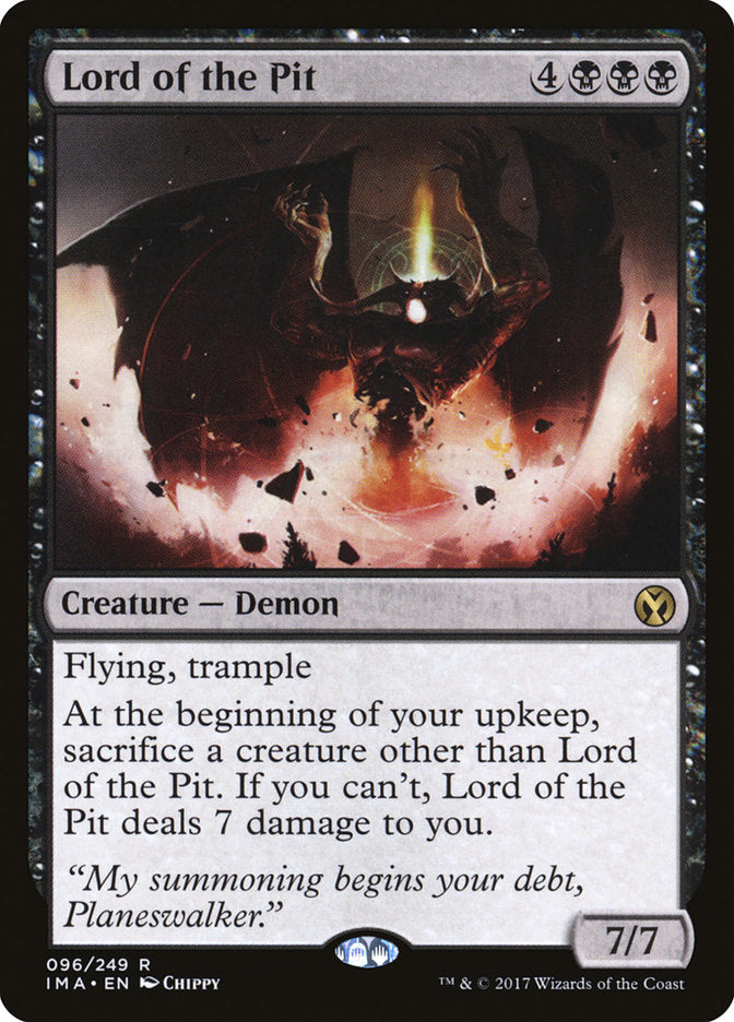 Lord of the Pit - Foil