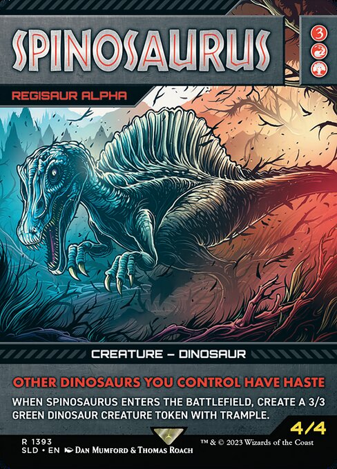 Regisaur Alpha (1393 - Spinosaurus)