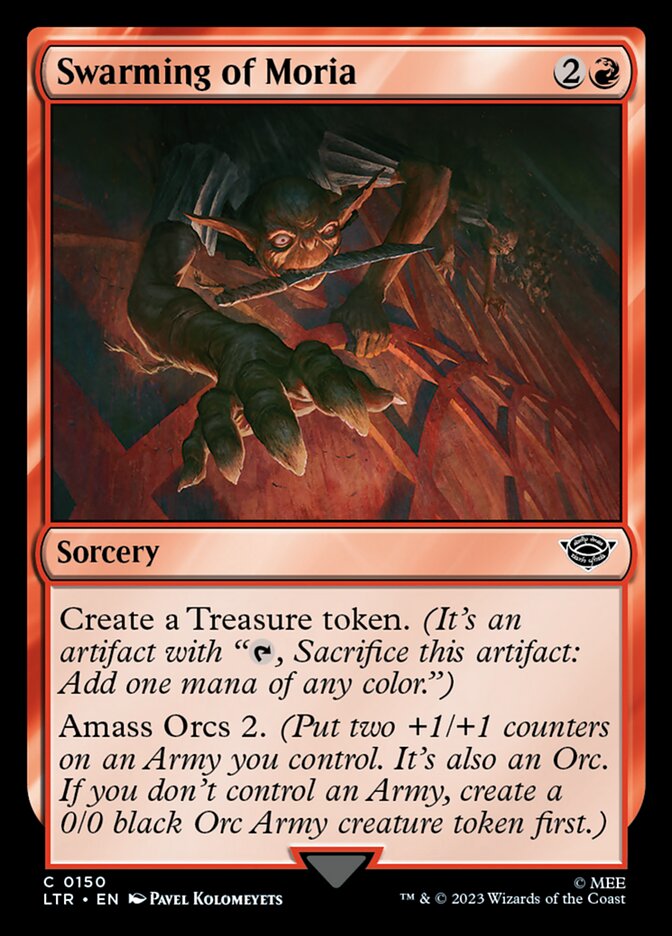 Swarming of Moria - Foil