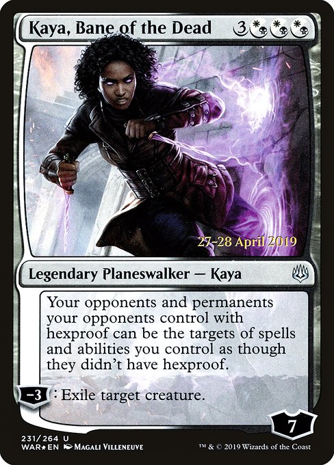 Kaya, Bane of the Dead - Foil - Prerelease Promo