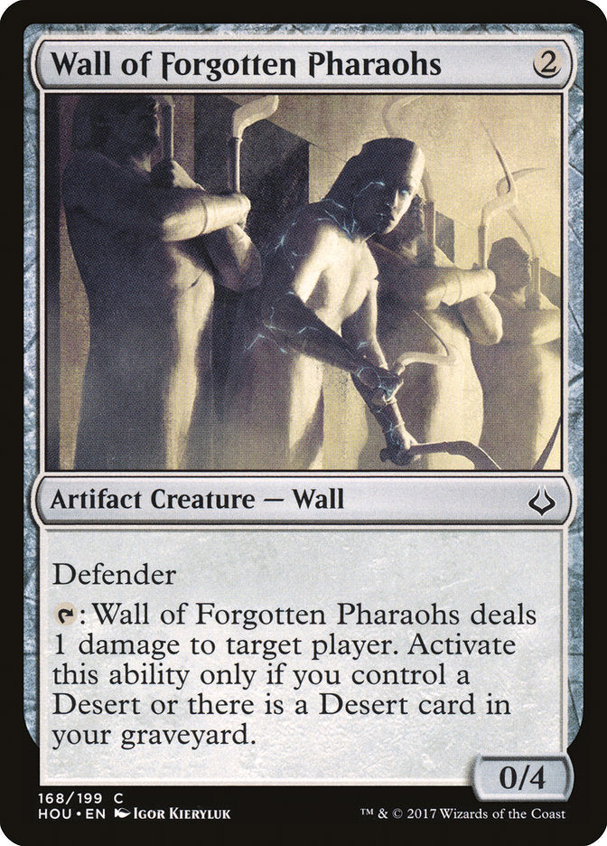 Wall of Forgotten Pharaohs - Foil