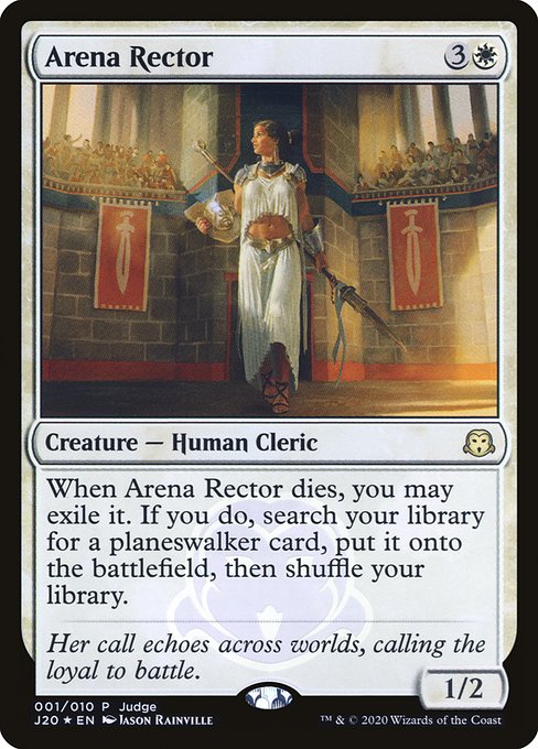 Arena Rector - Foil - Judge Promo