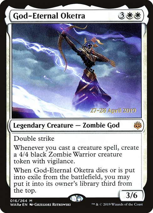 God-Eternal Oketra - Foil - Prerelease Promo