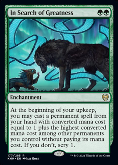 In Search of Greatness - Foil