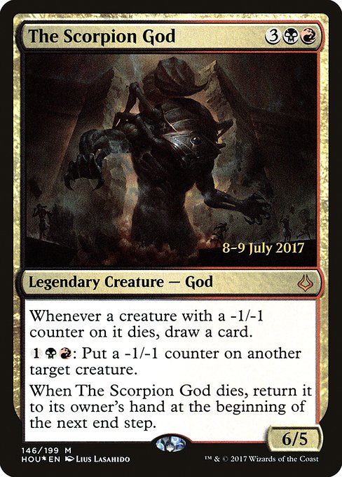 The Scorpion God - Foil - Prerelease Promo