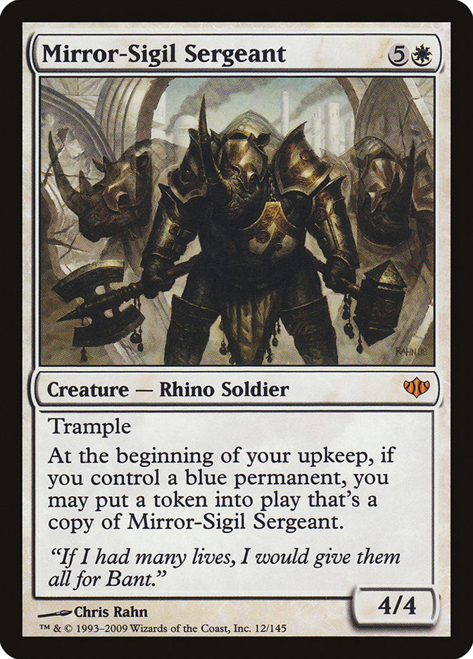 Mirror-Sigil Sergeant - Foil