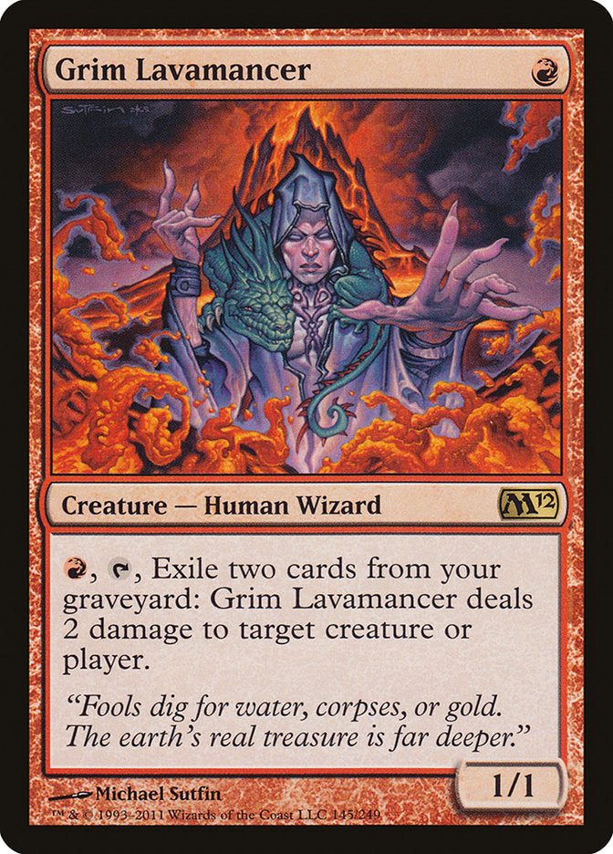 Grim Lavamancer - Foil