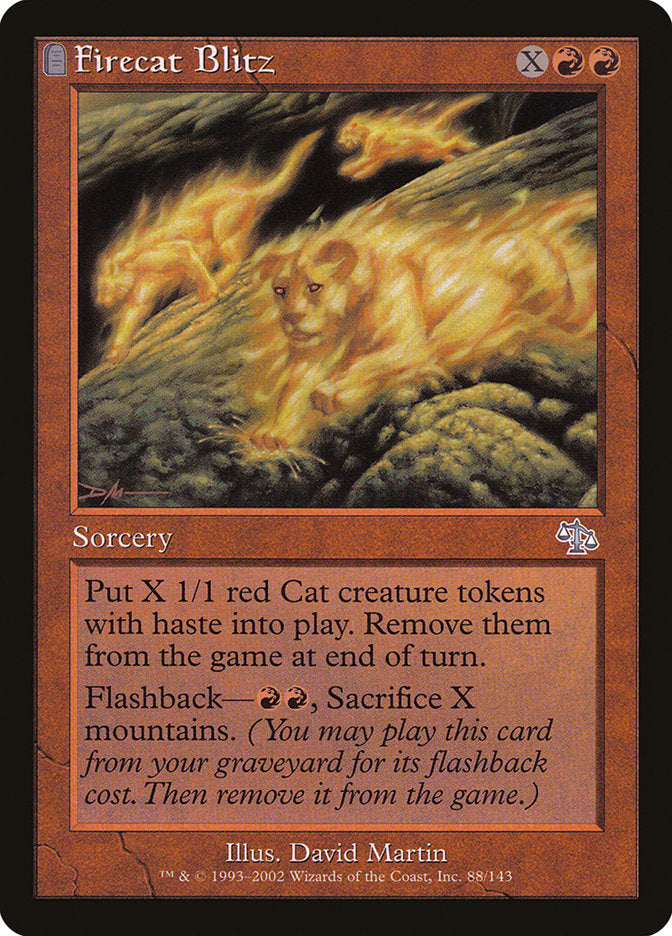 Firecat Blitz - Foil