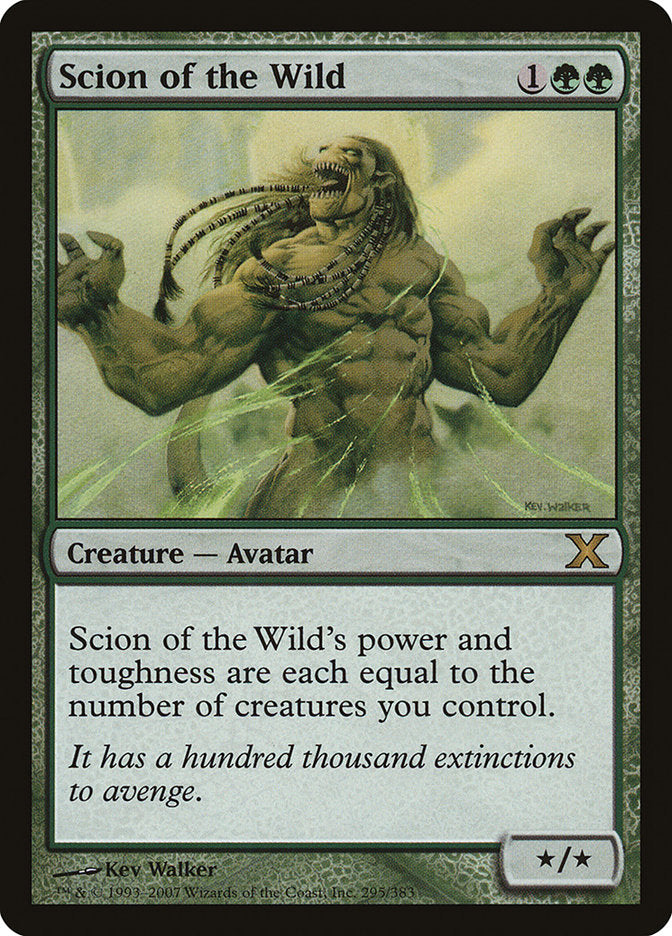 Scion of the Wild - Foil