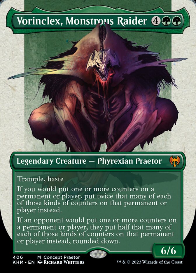 Vorinclex, Monstrous Raider - Borderless Concept Art