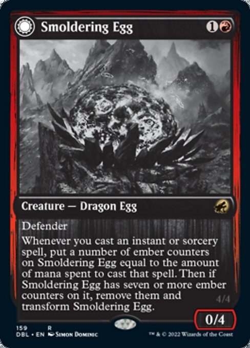 Smoldering Egg - Foil
