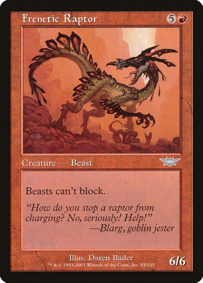 Frenetic Raptor - Foil