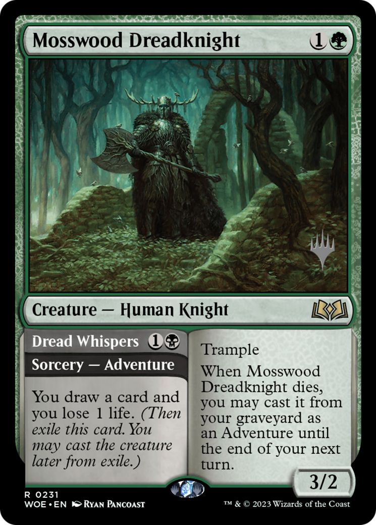Mosswood Dreadknight - Foil - Promo Pack