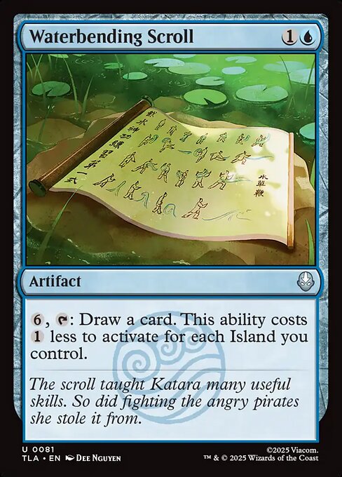 Waterbending Scroll - Foil