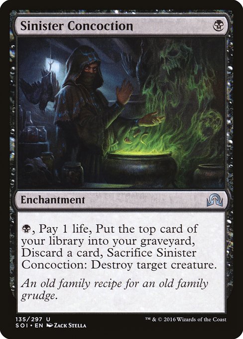 Sinister Concoction - Foil