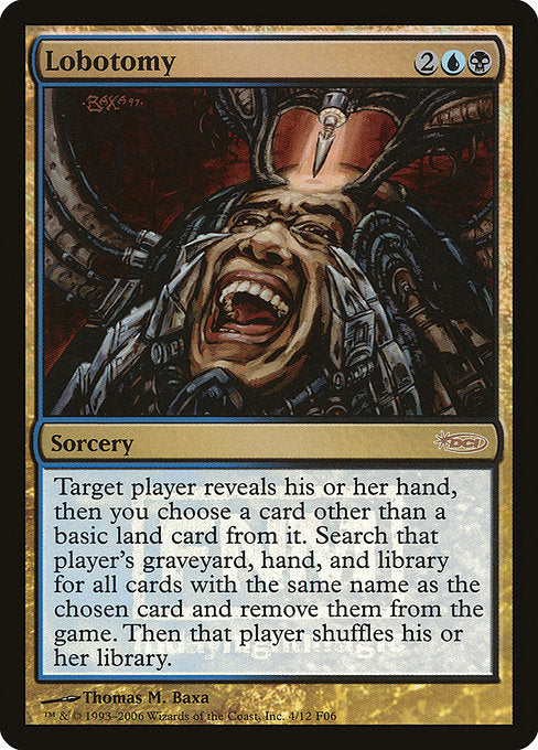 Lobotomy - Foil - FNM Promo