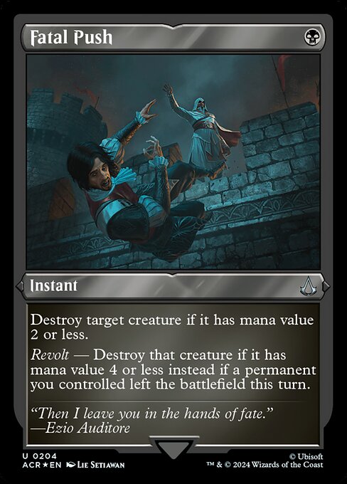 Fatal Push - Foil-Etched
