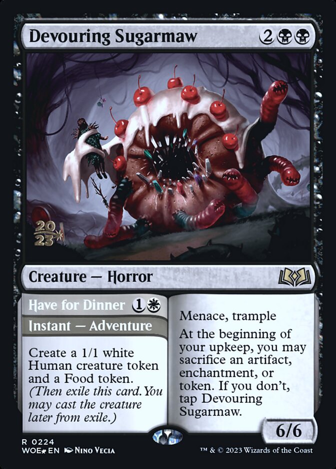 Devouring Sugarmaw - Foil - Prerelease Promo