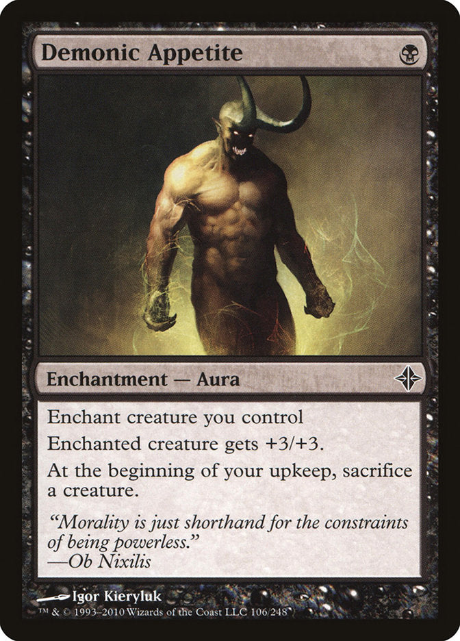Demonic Appetite - Foil