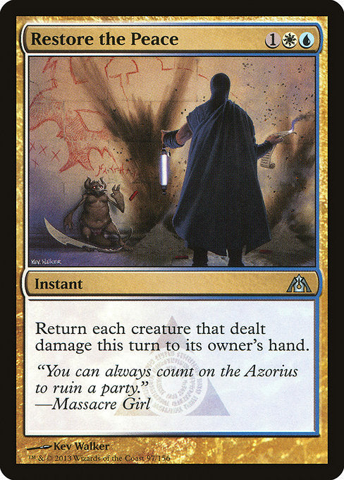 Restore the Peace - Foil