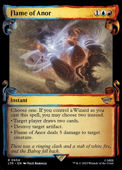 Flame of Anor - Silver Foil