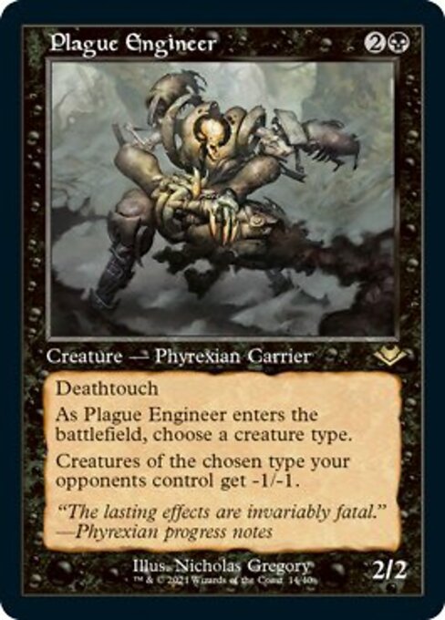 Plague Engineer - Foil-Etched