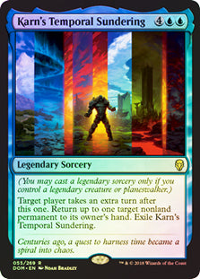 Karn's Temporal Sundering - Foil