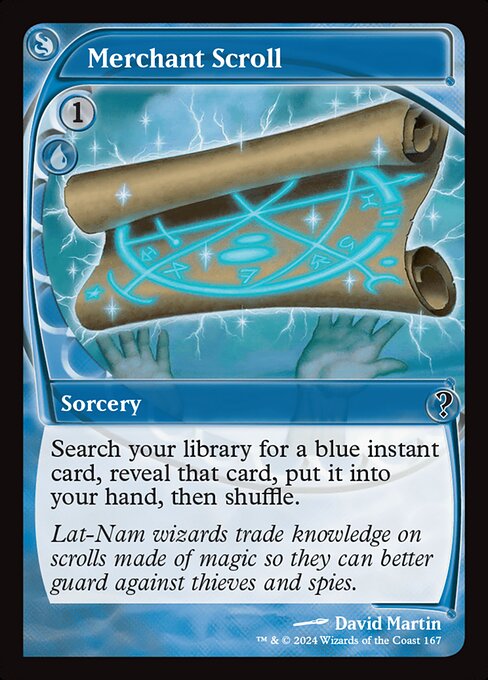 Merchant Scroll - Foil