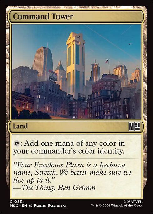 Command Tower (0234) - Surge Foil