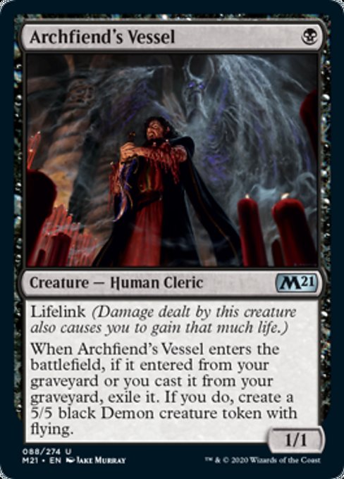 Archfiend's Vessel - Foil