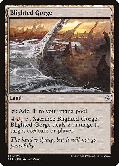 Blighted Gorge - Foil
