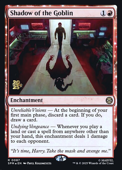 Shadow of the Goblin - Foil - Prerelease Promo