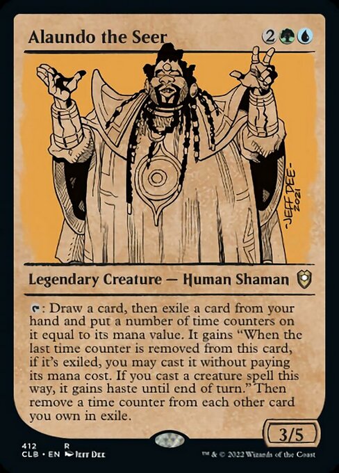 Alaundo the Seer - Foil