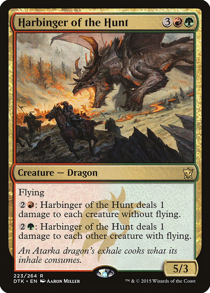 Harbinger of the Hunt - Foil