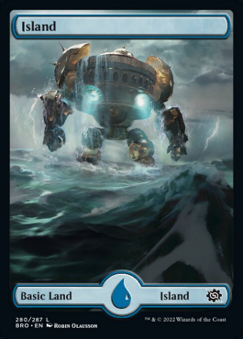 Island (280) - Full Art Foil