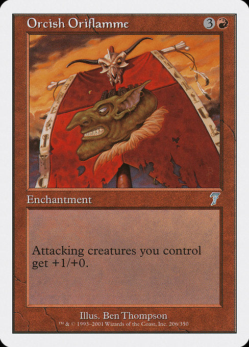 Orcish Oriflamme - Foil
