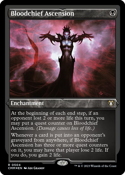 Bloodchief Ascension - Foil-Etched