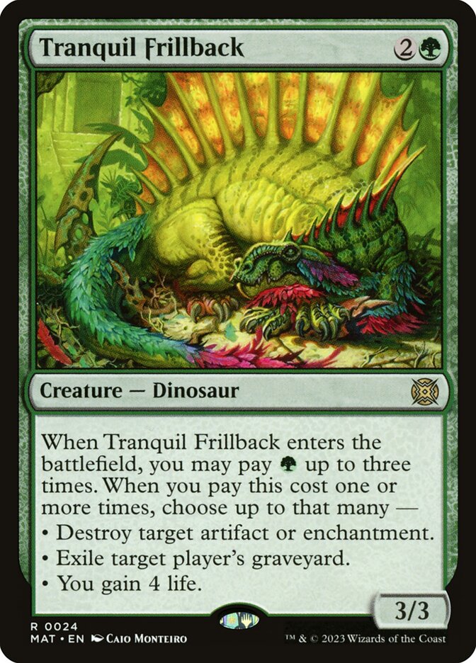 Tranquil Frillback - Foil