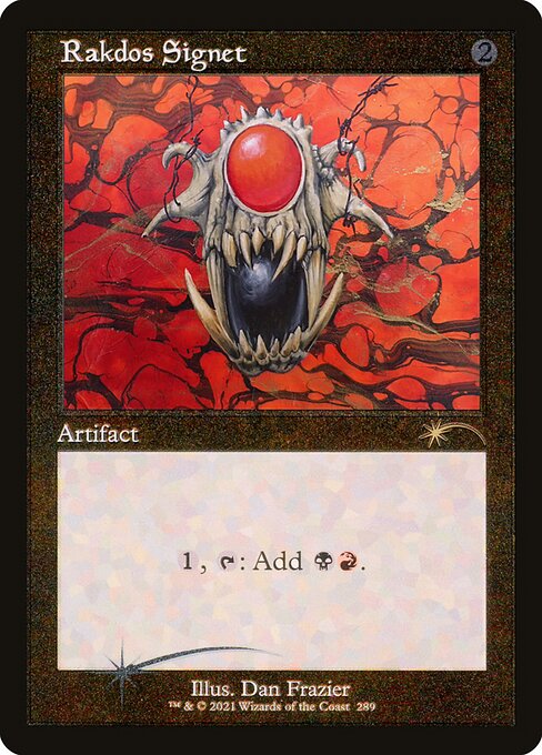 Rakdos Signet - Foil Etched