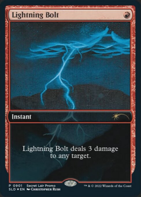 Lightning Bolt  (901) - Foil