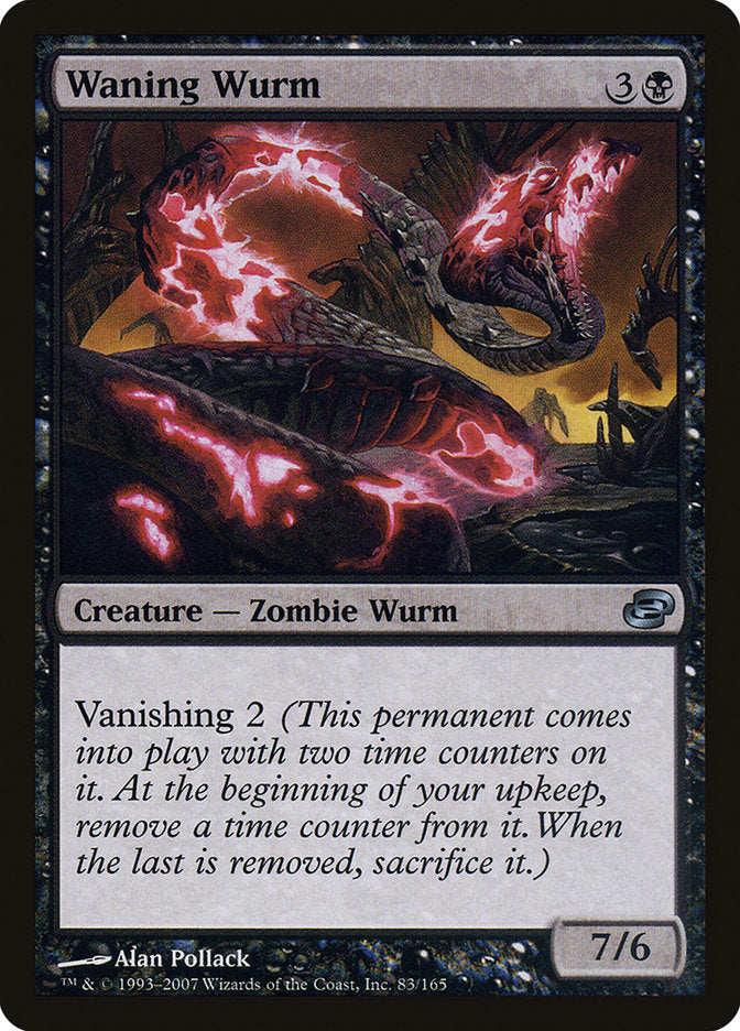 Waning Wurm - Foil