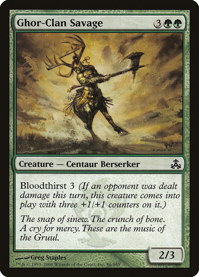 Ghor-Clan Savage - Foil