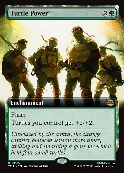 Turtle Power! - Foil