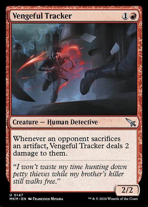 Vengeful Tracker - Foil