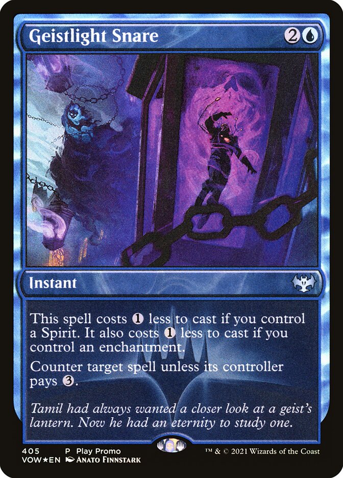 Geistlight Snare - Foil - Play Promo