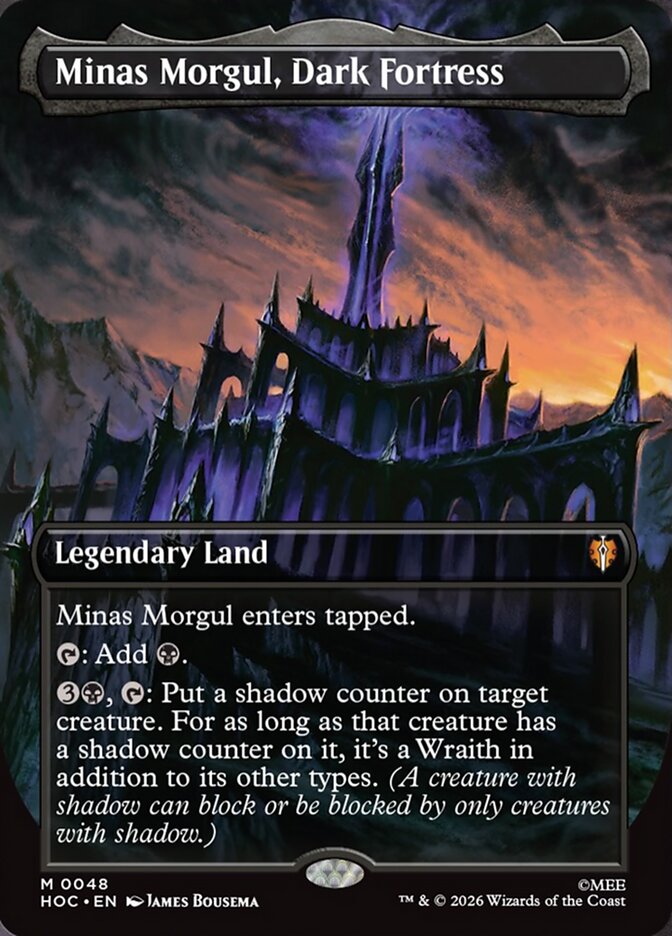 Minas Morgul, Dark Fortress - Foil