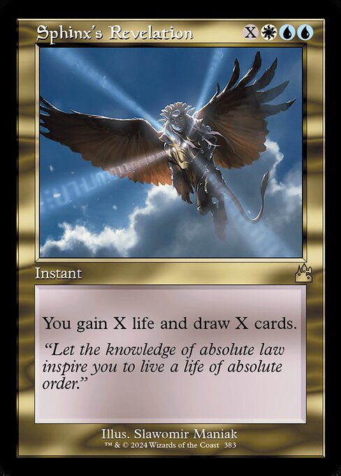 Sphinx's Revelation - Foil
