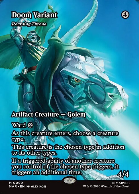 Roaming Throne (Doom Variant) - Foil