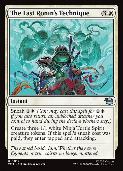 The Last Ronin's Technique - Foil