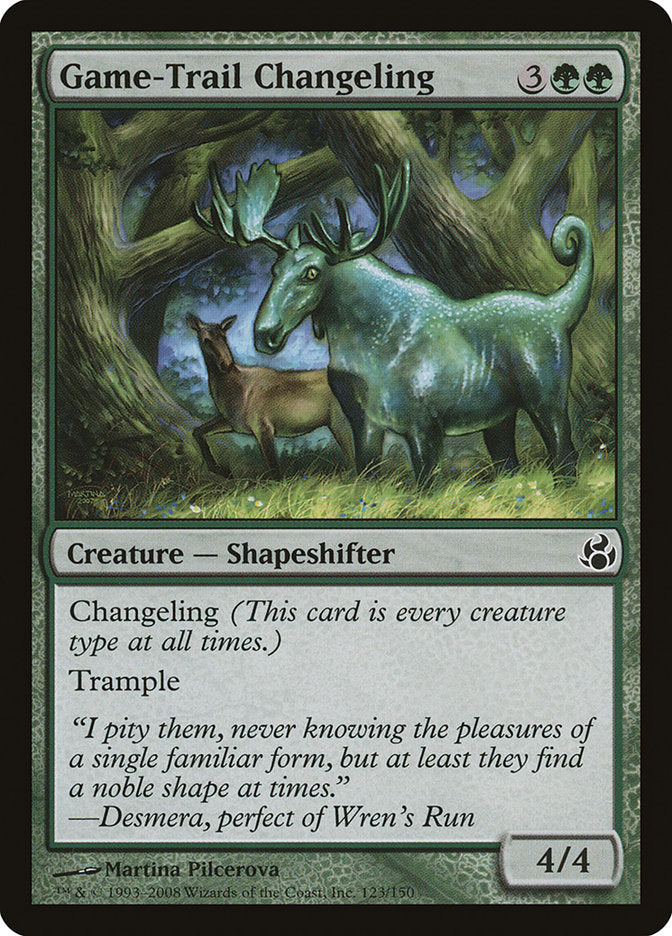 Game-Trail Changeling - Foil